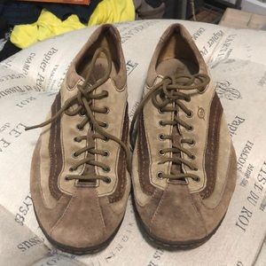 Born leather lace up shoes size 10